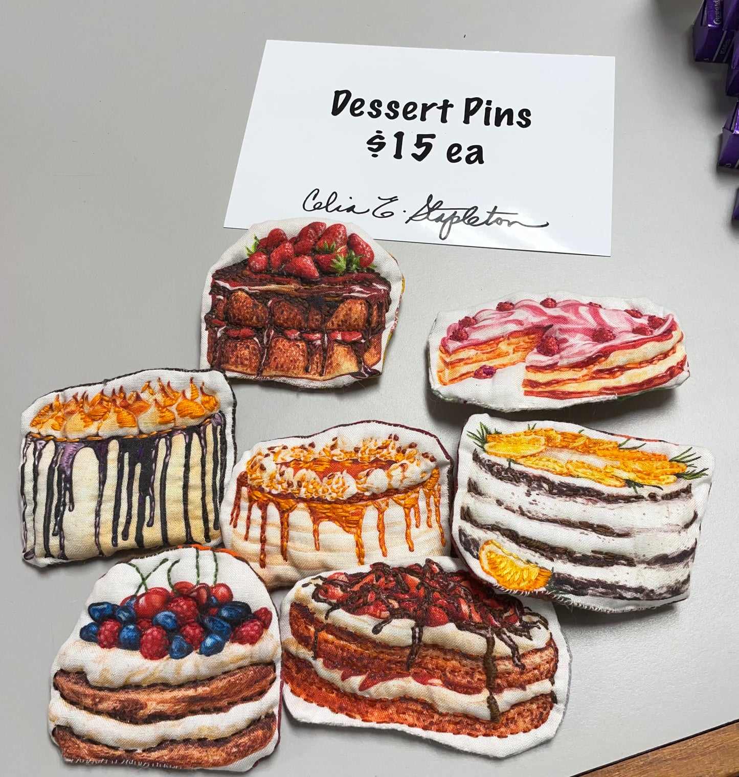 Dessert Pins