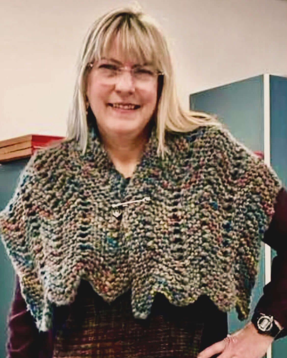 Rick Rack Shawl (Custom Order)