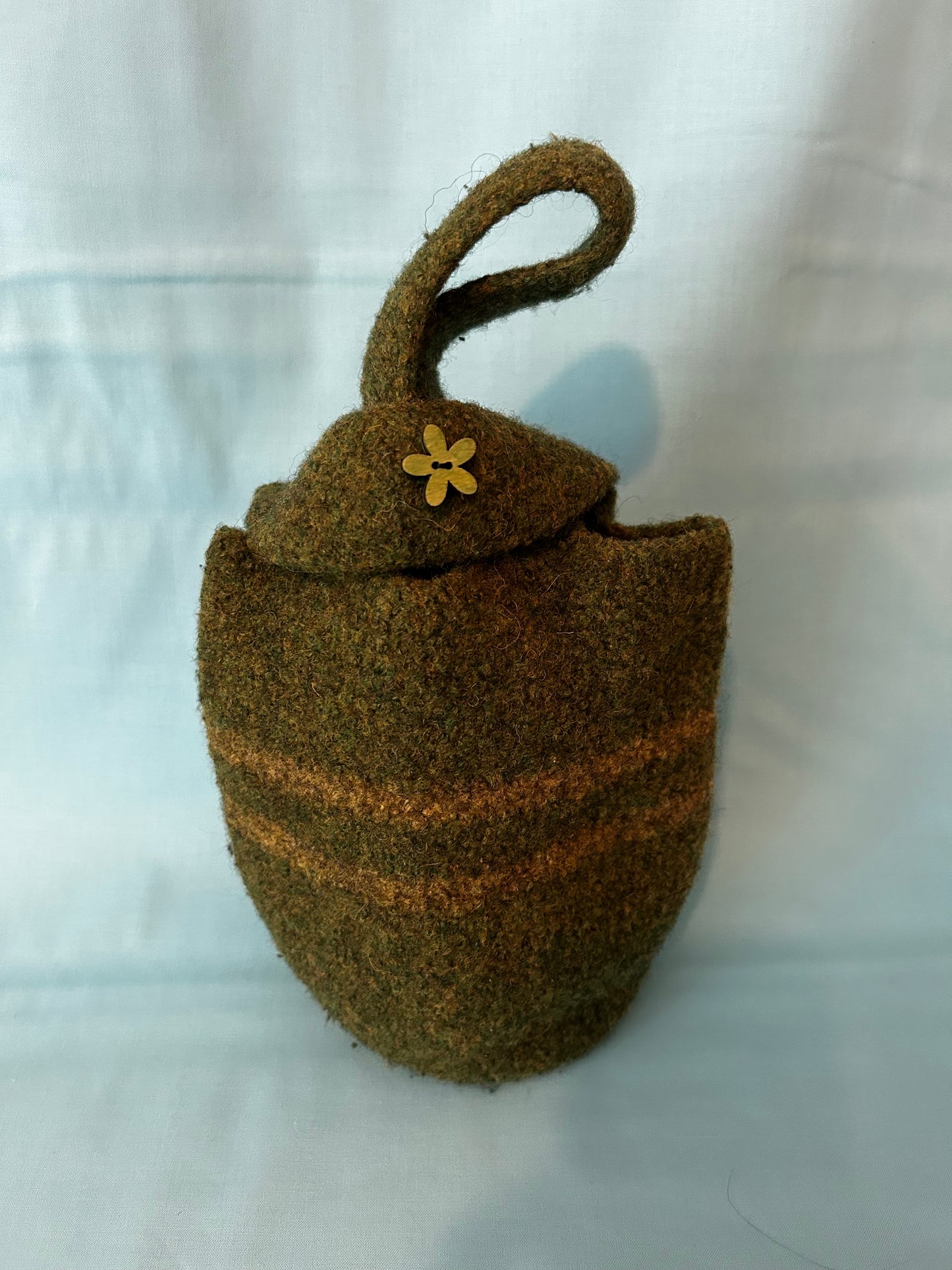 Felted Wool Japanese Style Knot Bag