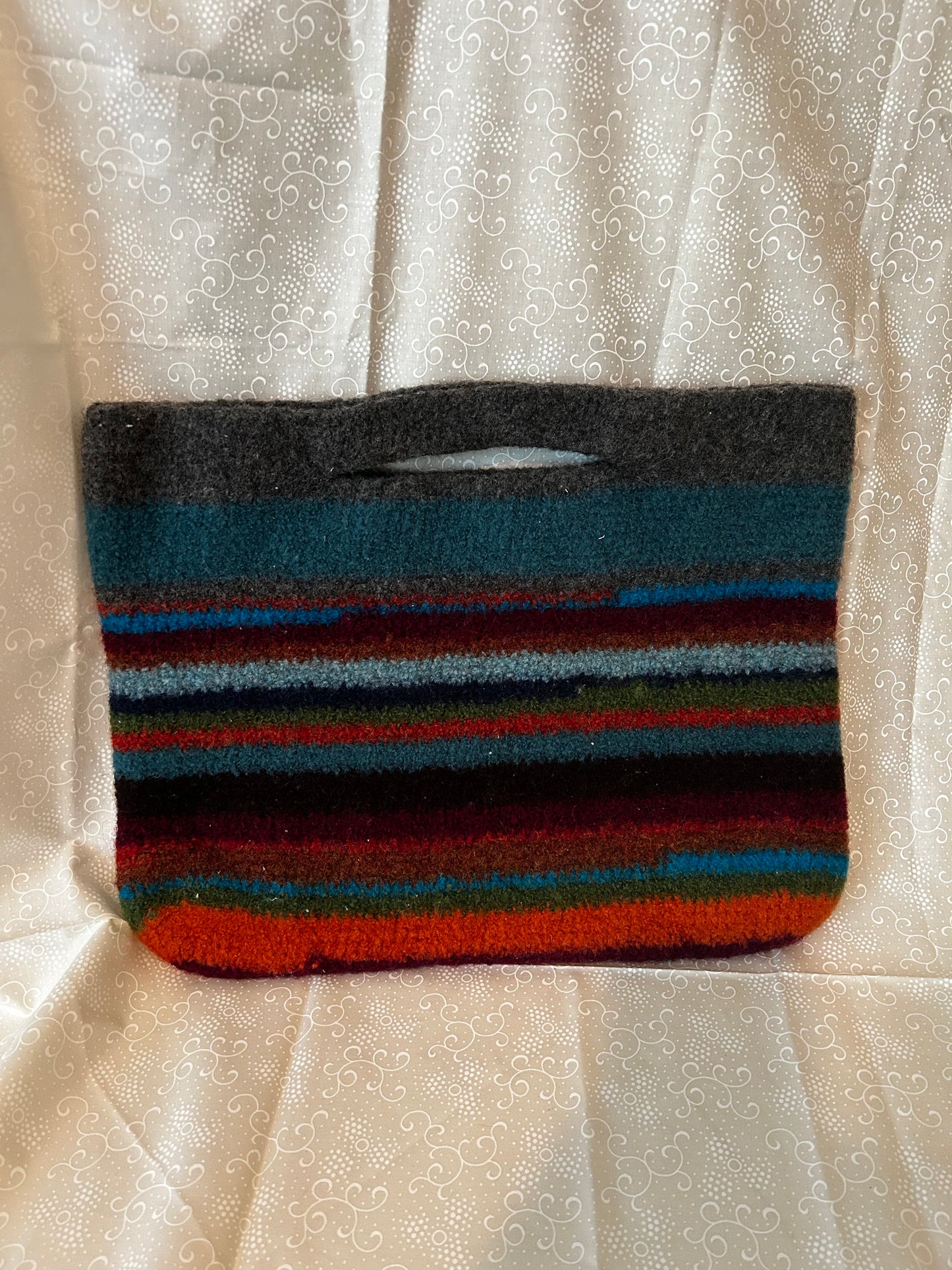 Felted Wool Handbag/IPad Bag