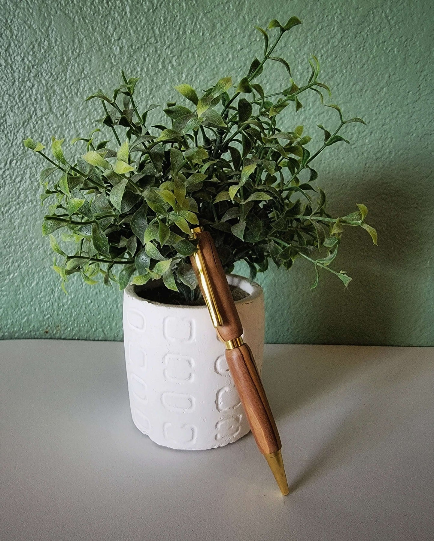Bethlehem Olivewood Slimline Twist Pen