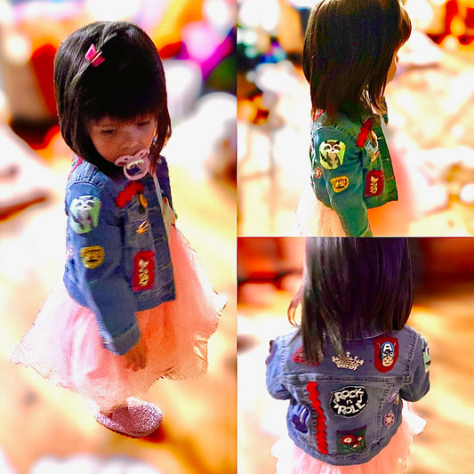 Upcycle Your Kids Denim Jacket (Custom Order)