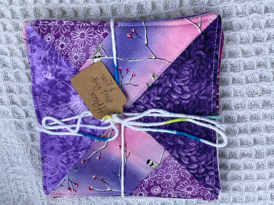 Set of 4 Mug Sized Mug Rugs