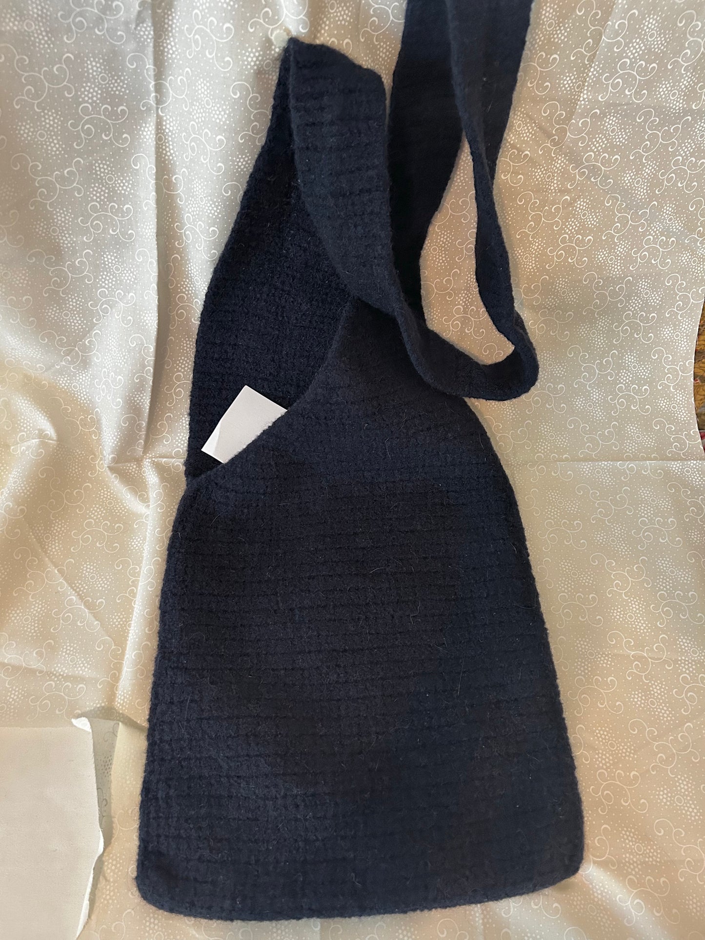 Felted Wool Hobo Crossbody Bag