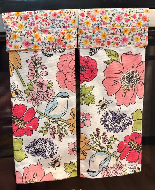 Set of 2 Oven Door Hanging Towels